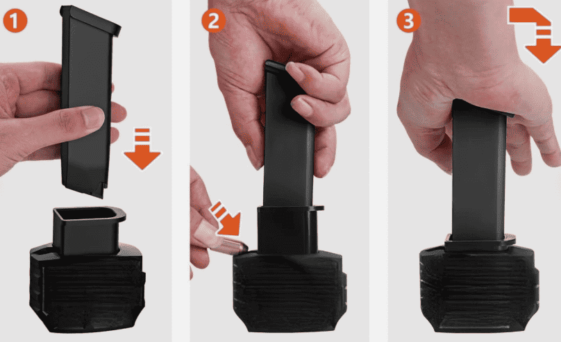 9mm -.40 Magazine Speed Loader