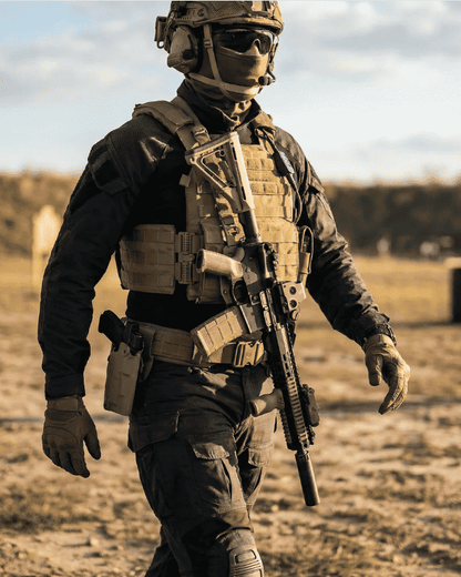 Universal Rifle Support System AR AK Belt Molle Holster